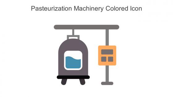 Pasteurization Machinery Colored Icon In Powerpoint Pptx Png And Editable Eps Format
