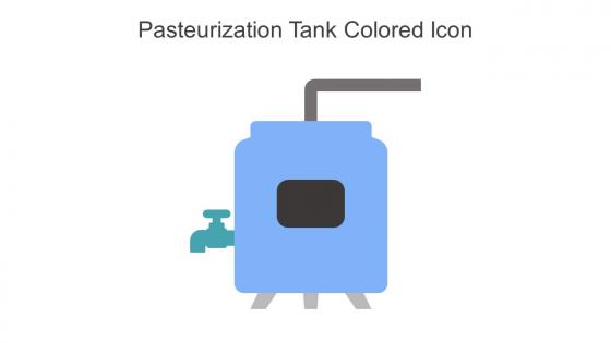Pasteurization Tank Colored Icon In Powerpoint Pptx Png And Editable Eps Format