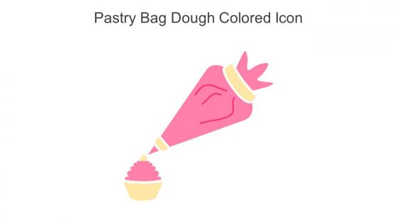 Pastry Bag Dough Colored Icon In Powerpoint Pptx Png And Editable Eps Format