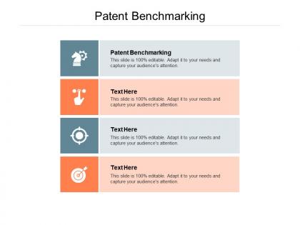 Patent benchmarking ppt powerpoint presentation infographic template slide download cpb