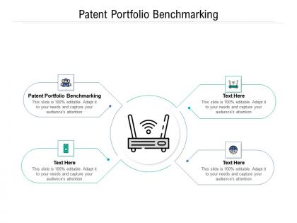 Patent portfolio benchmarking ppt powerpoint presentation gallery objects cpb