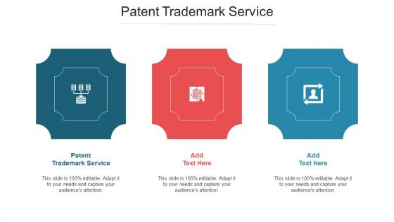 Patent Trademark Service Ppt Powerpoint Presentation File Guidelines Cpb