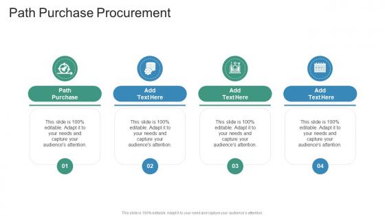 Path Purchase Procurement In Powerpoint And Google Slides Cpb