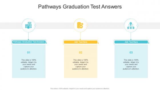 Pathways Graduation Test Answers In Powerpoint And Google Slides Cpb
