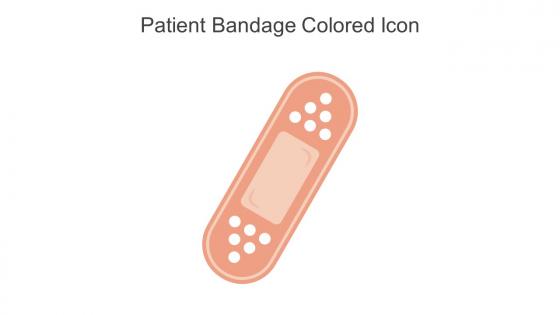 Patient Bandage Colored Icon In Powerpoint Pptx Png And Editable Eps Format