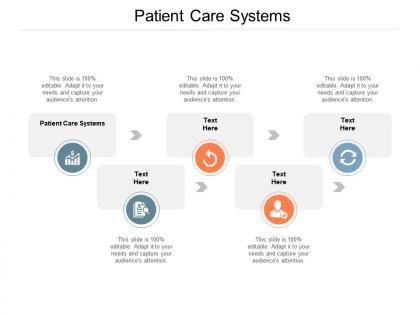 Patient care systems ppt powerpoint presentation background cpb