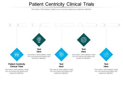 Patient centricity clinical trials ppt powerpoint presentation icon example cpb