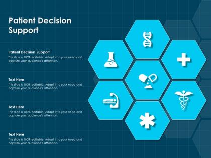 Patient decision support ppt powerpoint presentation infographics design templates
