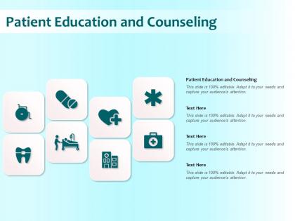 Patient education and counseling ppt powerpoint presentation inspiration rules