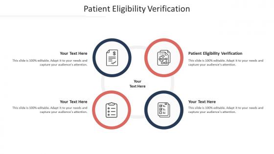 Patient eligibility verification ppt powerpoint presentation file graphic images cpb