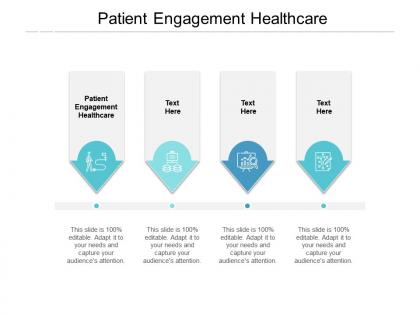 Patient engagement healthcare ppt powerpoint presentation summary influencers cpb
