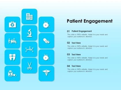 Patient engagement ppt powerpoint presentation slides portrait