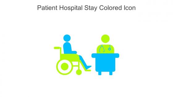 Patient Hospital Stay Colored Icon In Powerpoint Pptx Png And Editable Eps Format