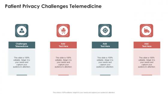 Patient Privacy Challenges Telemedicine In Powerpoint And Google Slides Cpb