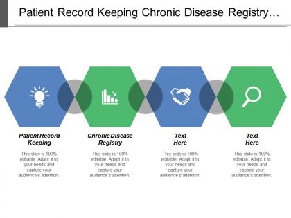 Patient record keeping chronic disease registry checklist possible goals