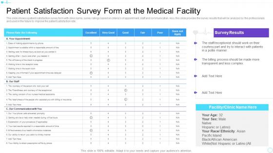 Patient satisfaction survey form at patient satisfaction strategies to enhance brand loyalty
