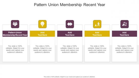 Pattern Union Membership Recent Year In Powerpoint And Google Slides Cpb