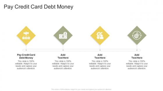 Pay Credit Card Debt Money In Powerpoint And Google Slides Cpb