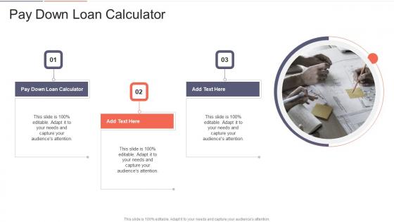 Pay Down Loan Calculator In Powerpoint And Google Slides Cpb