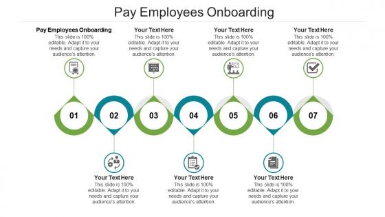 Pay employees onboarding ppt powerpoint presentation show ideas cpb