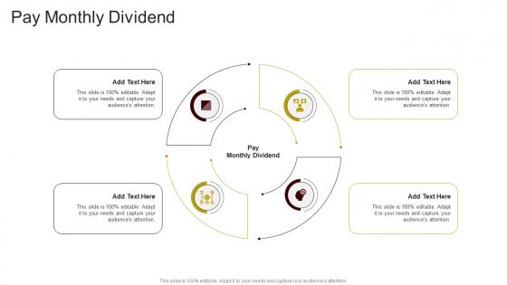 Pay Monthly Dividend In Powerpoint And Google Slides Cpb