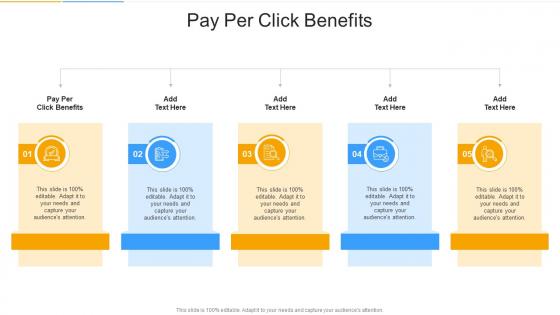 Pay Per Click Benefits In Powerpoint And Google Slides Cpb