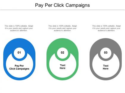 Pay per click campaigns ppt powerpoint presentation ideas graphics cpb