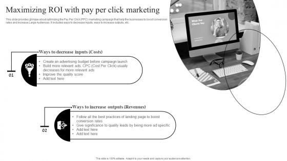 Pay Per Click Marketing Guide Maximizing Roi With Pay Per Click Marketing MKT SS V