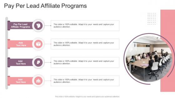 Pay Per Lead Affiliate Programs In Powerpoint And Google Slides Cpb