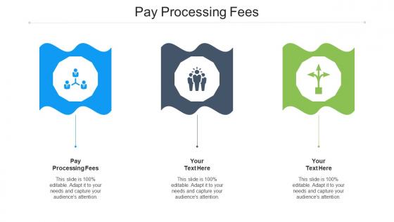 Pay Processing Fees Ppt Powerpoint Presentation Pictures Slide Cpb