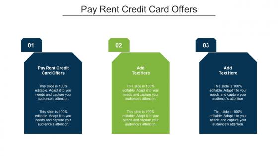 Pay Rent Credit Card Offers Ppt Powerpoint Presentation Show Graphics Cpb