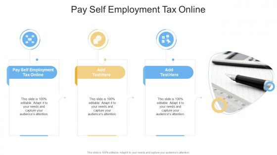 Pay Self Employment Tax Online In Powerpoint And Google Slides Cpb