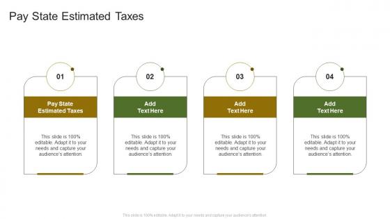 Pay State Estimated Taxes In Powerpoint And Google Slides Cpb