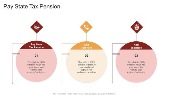 Pay State Tax Pension In Powerpoint And Google Slides Cpb
