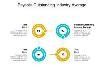 Payable outstanding industry average ppt powerpoint presentation show slide download cpb