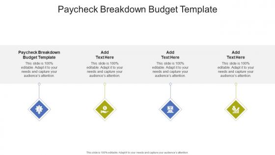 Paycheck Breakdown Budget Template In Powerpoint And Google Slides Cpb