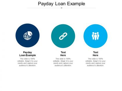 Payday loan example ppt powerpoint presentation ideas demonstration cpb