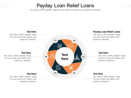 Payday loan relief loans ppt powerpoint presentation show slideshow cpb