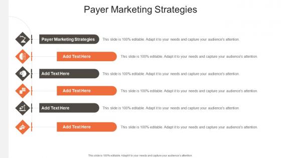 Payer Marketing Strategies In Powerpoint And Google Slides Cpb