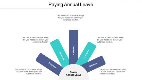 Paying annual leave ppt powerpoint presentation visual aids layouts cpb