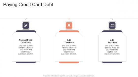 Paying Credit Card Debt In Powerpoint And Google Slides Cpb