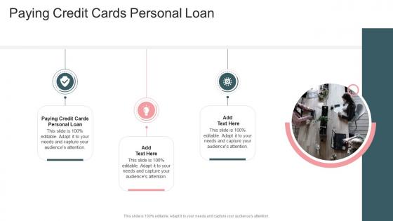 Paying Credit Cards Personal Loan In Powerpoint And Google Slides Cpb