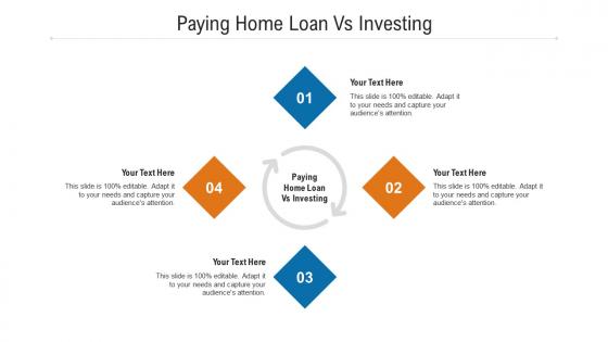 Paying home loan vs investing ppt powerpoint presentation outline show cpb