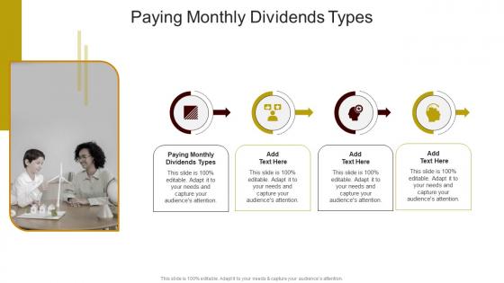 Paying Monthly Dividends Types In Powerpoint And Google Slides Cpb