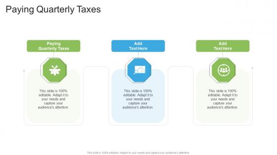 Paying Quarterly Taxes In Powerpoint And Google Slides Cpb