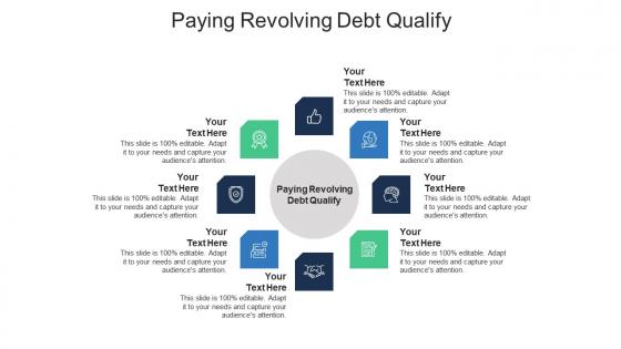 Paying revolving debt qualify ppt powerpoint presentation professional outline cpb
