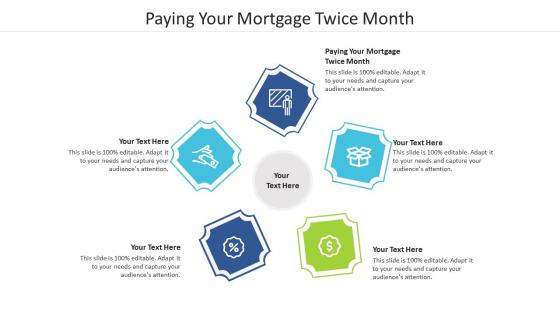 Paying your mortgage twice month ppt powerpoint presentation inspiration summary cpb