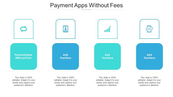 Payment Apps Without Fees Ppt Powerpoint Presentation Summary Elements Cpb