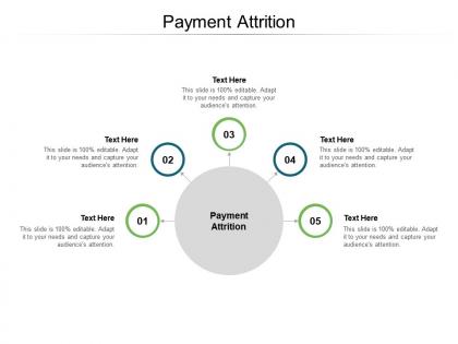 Payment attrition ppt powerpoint presentation model images cpb