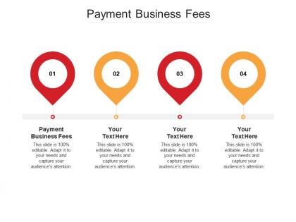 Payment business fees ppt powerpoint presentation infographic template slide cpb